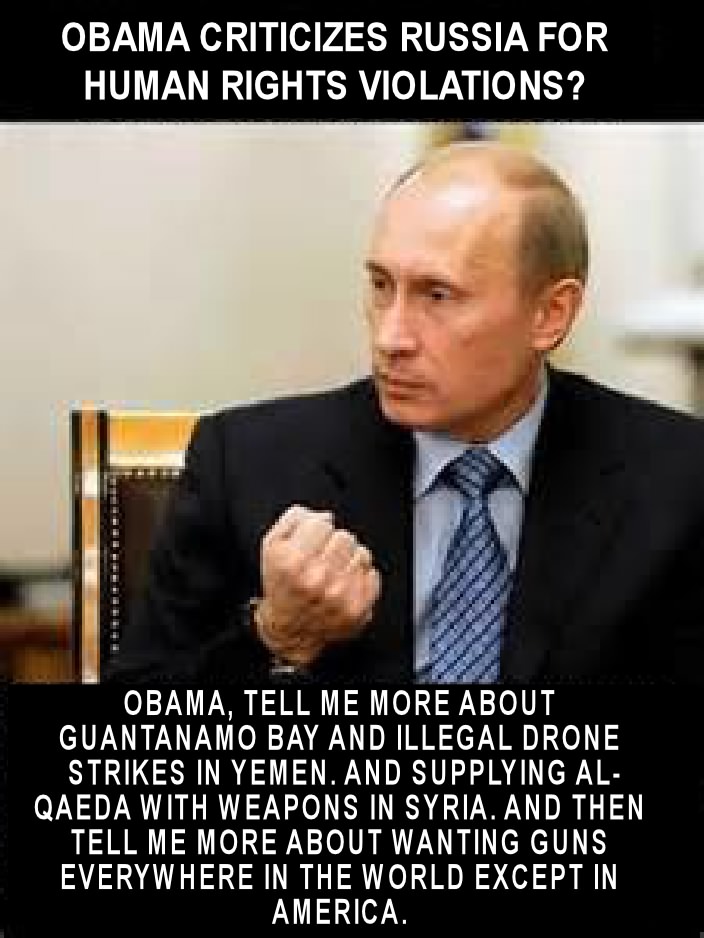 Putin Hypocrisy