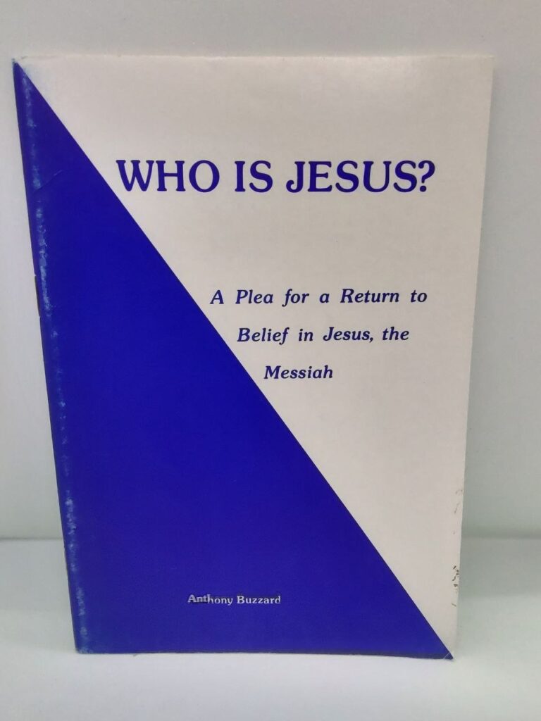 Who Is Jesus? A Plea for a Return to Belief in Jesus, the Messiah